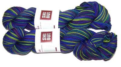 Two 50gm Skeins of SHIBUI 100% Superwash Merino Sock Yarn #4401 MULTI