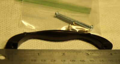 Top Knobs Edwardian Straight pull 3 3/4'' c-c M946 Oil Rubbed Bronze