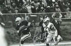 Pat Thomas signed 4x6 photo autograph Los Angeles Rams
