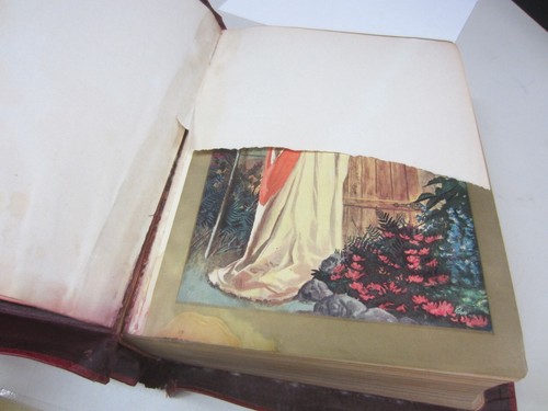 Vintage 1957 THE HOLY BIBLE King James Clarified Edition Red - Imagen 4 de 13