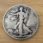 1936 Walking Liberty Half Dollar, Fine Condition and 90% Silver