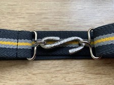 Elasticated Snake Belt Dark Grey 24mm 1'' Adult Boys Mens Girls xl xxl large V90