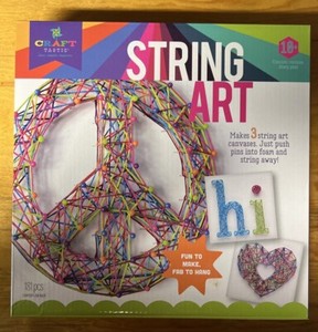 CRAFT-TASTIC String Art - Makes 3 canvases (NEW)