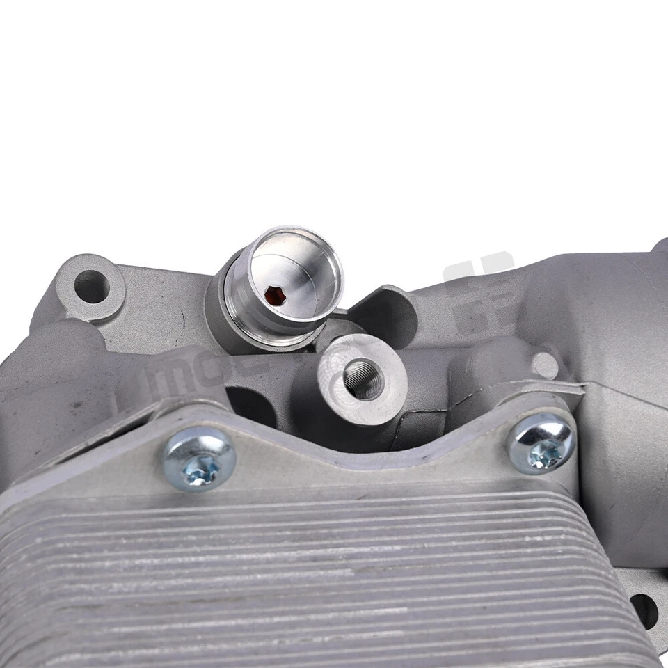 Carcasa de filtro de enfriador de aceite de actualización para 05-14 2,5 L VW Jetta 2010-2014 Golf Foto 4 de 4