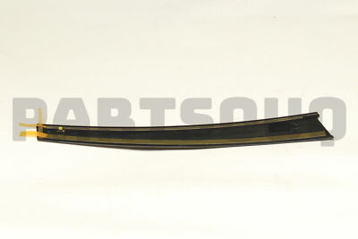 757550D040 Genuine Toyota MOULDING, FRONT DOOR WINDOW FRAME, REAR