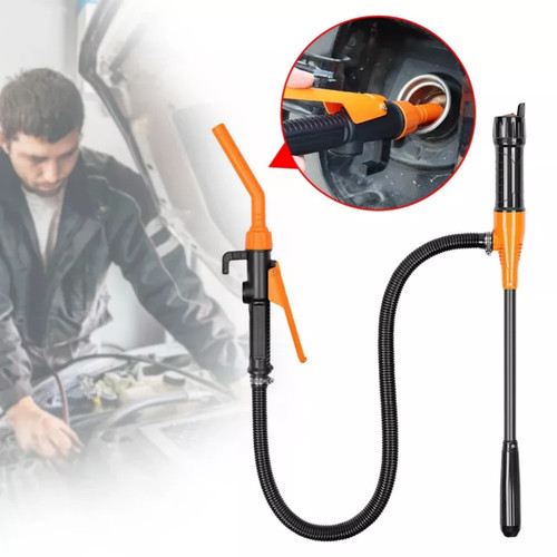 Portable Powered Battery Liquid Transfer Pump 2.2 GPM for Gasoline Diesel Fuel - Picture 6 of 11
