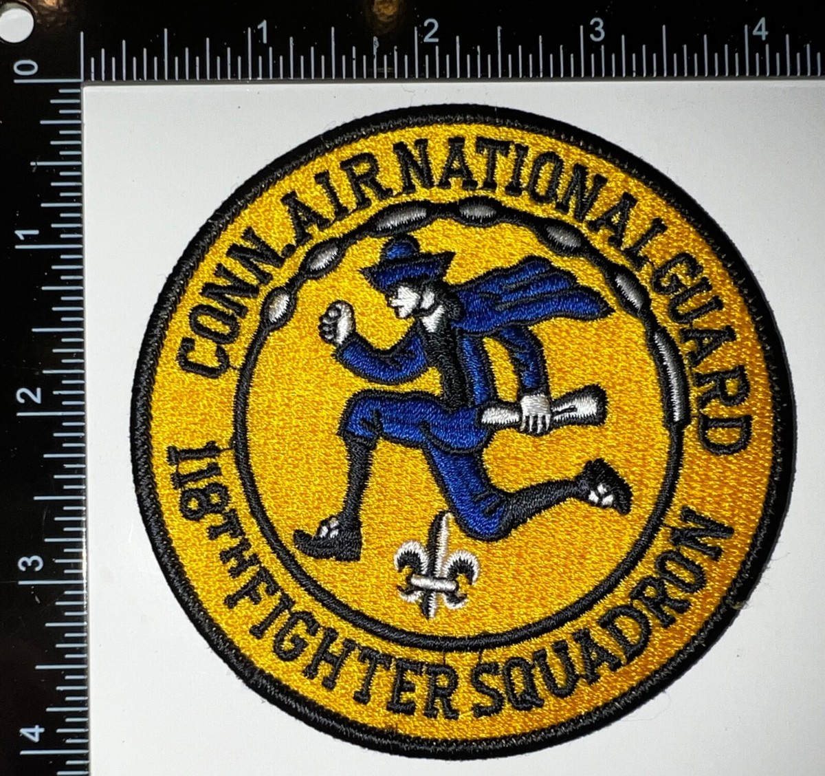 USAF 118th Fighter Squadron Connecticut ANG Patch | eBay