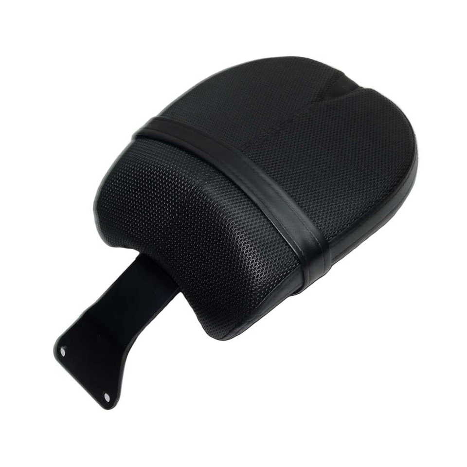 Cubierta de asiento trasero de pasajero Victory Octane 2017 de cuero negro para motocicleta Foto 3 de 4