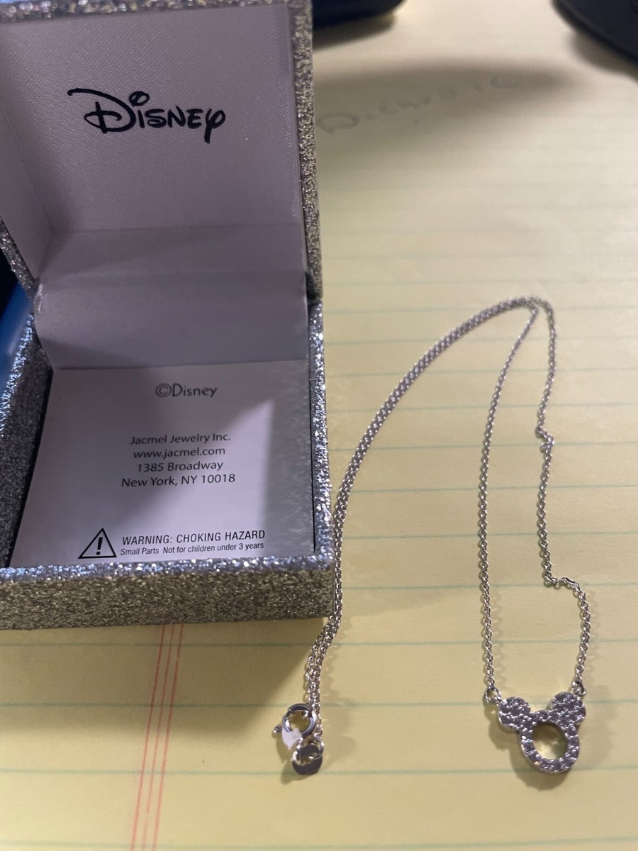 Gold Necklace Minnie Mouse Necklace Kohls Blue Diamond Minnie