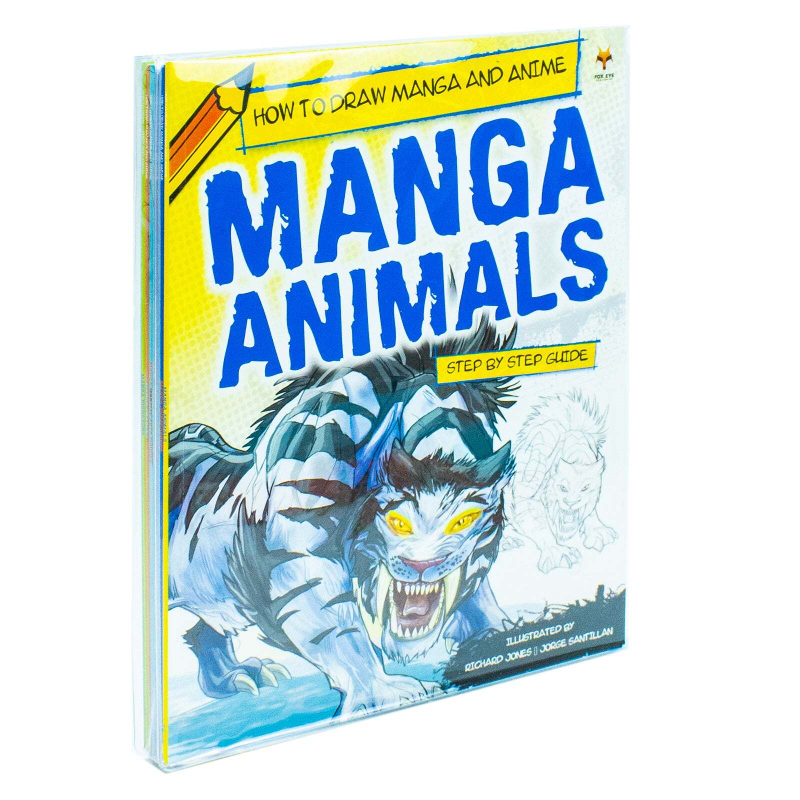 Step By Step Guide How To Draw Manga and Anime For Beginners 6 Books S | Fox Eye