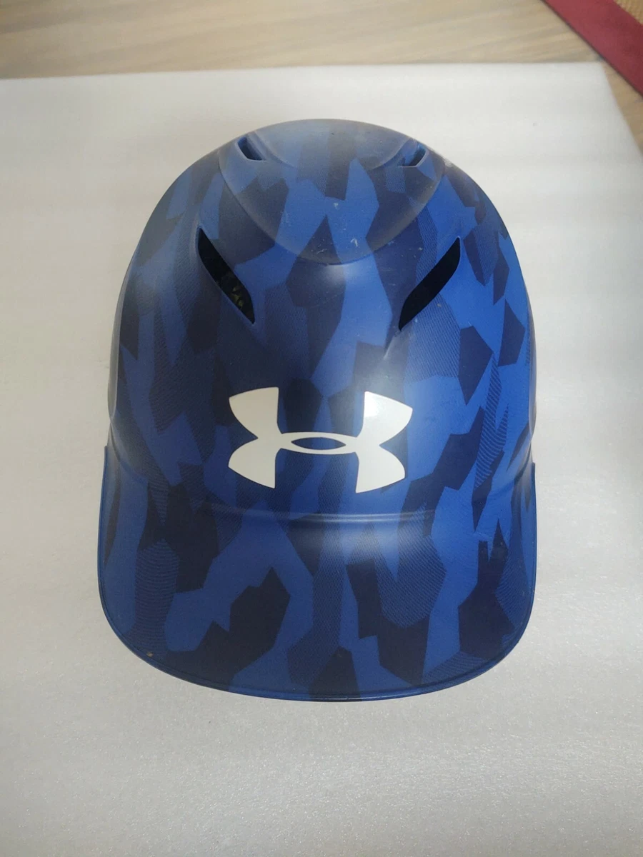 Under Armour Blue Camo Baseball Batting Helmet UABH100 Size 6.5 7.5