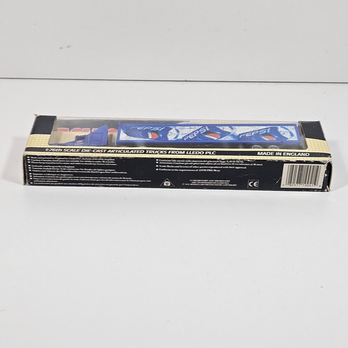 LLEDO Cargo Kings Kenworth Semi Truck Pepsi 1/76 Scale Mint in Box Diecast Model - Picture 9 of 9