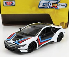 MODELLINO AUTO STATICO DIECAST BMW I8 COUPE GT RACING 2018 MODELLISMO SCALA 1/43