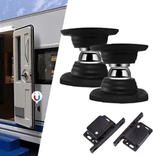 Rv Magnetic Door Catch with Drawer and Cabinet Latch (2 Pack), Baggage Door Stop