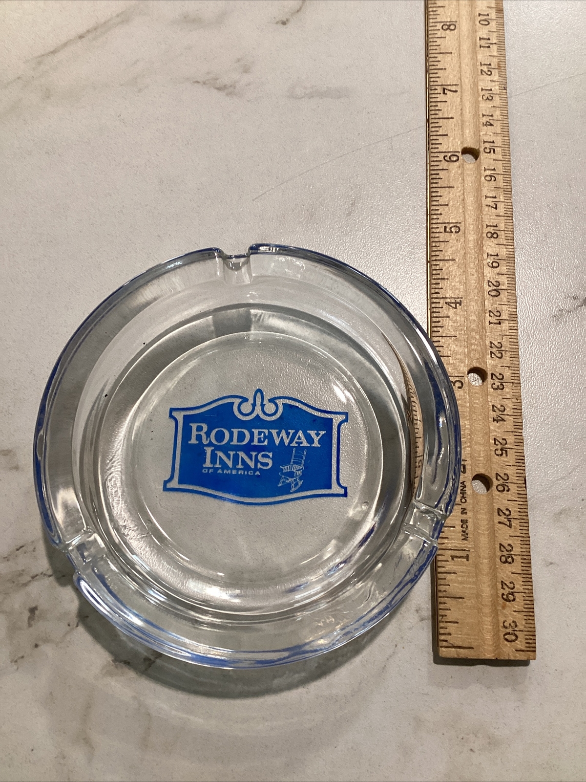 Lot Of 5 Vintage Advertisement Glass Ashtrays eBay