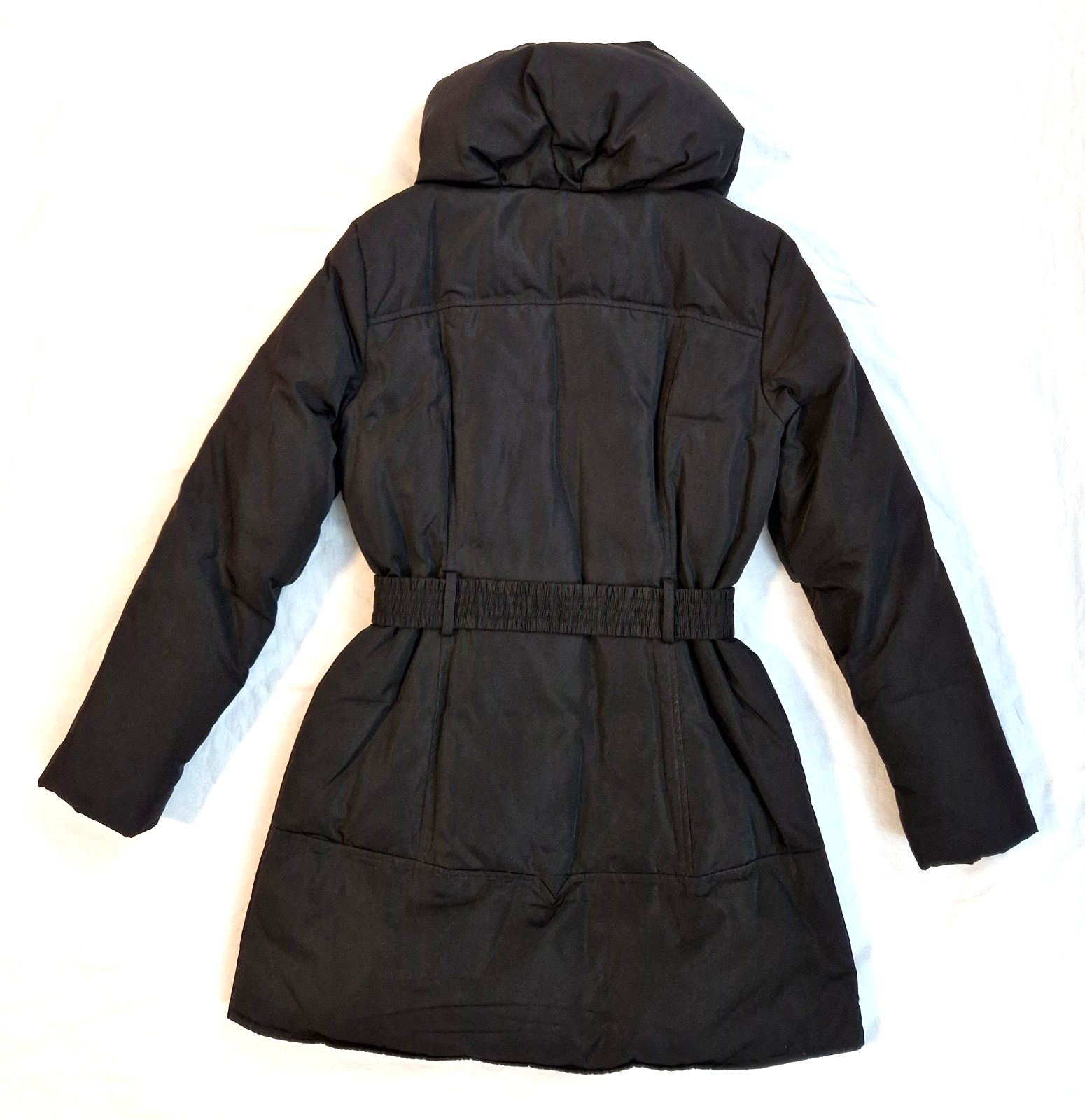 ZARA Basic Black Puffy Feathers Down Jacket Coat … - image 2