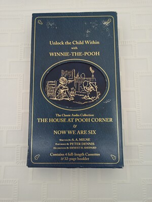 RARE Winnie The Pooh Audio Cassettes ''Unlock The Child Within''