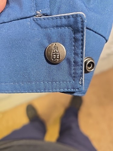 CHAQUETA BOMBER LONDON FOG RECORTADA Azul con Forro Extraíble Gris - Imagen 4 de 13