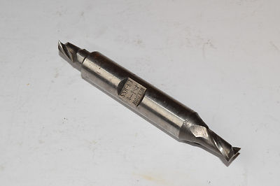 Weldon 1/4'' Double End Mill 2-Flute BB8-2 E9 HSS