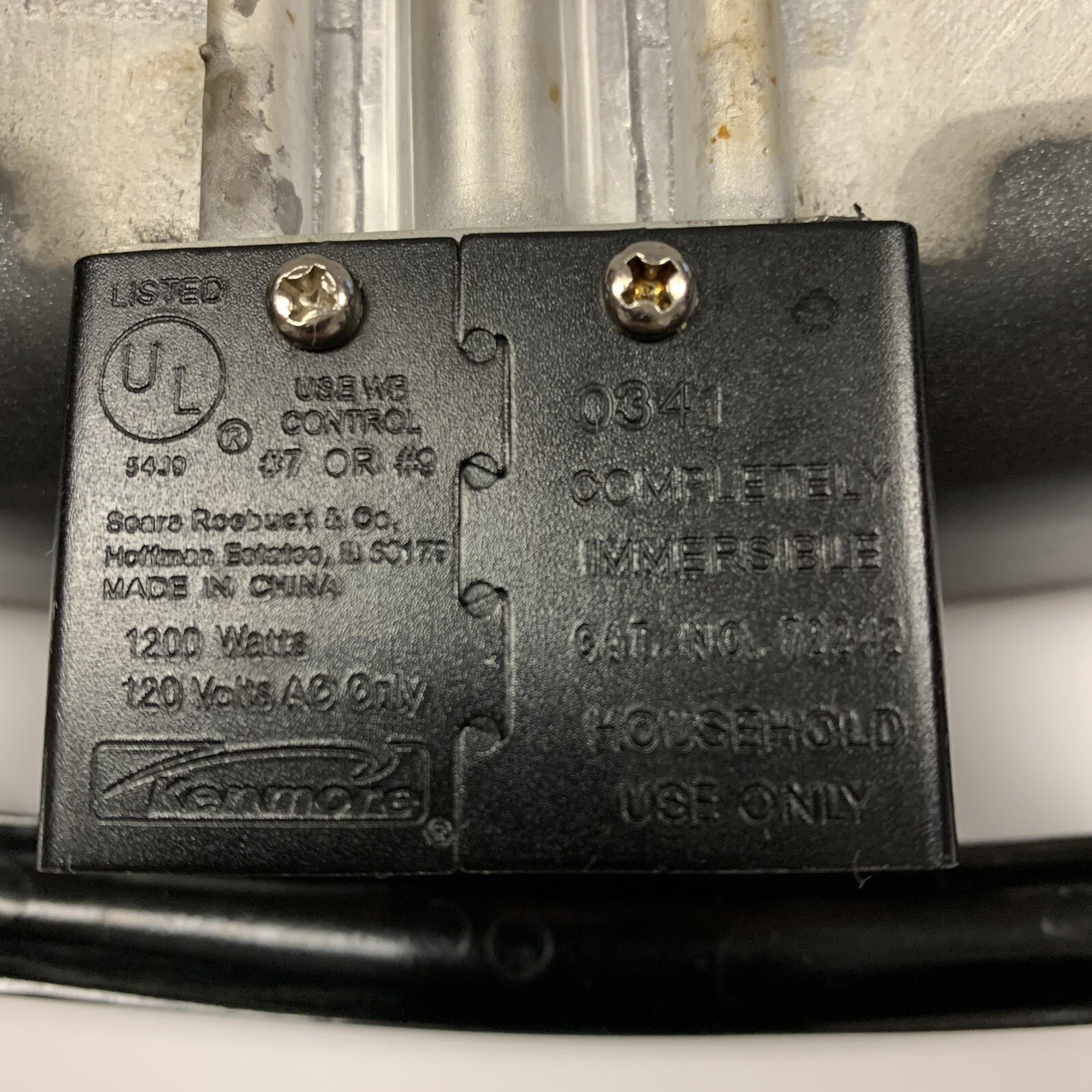 Kenmore 12" Electric Skillet Fry Pan with Glass Vented Lid and Owner's