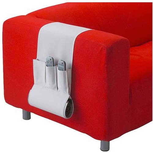 IKEA Indor Remote Control Media Holder Hanging STORAGE Organizer for Sofa arm - Bild 4 von 6
