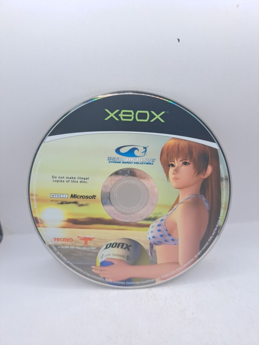 Dead or Alive Xtreme Beach Volleyball 1 Xbox DISC ONLY Japan 
