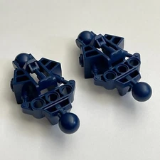 Lego 47328 Navy Blue Replacement Add-on Pieces Parts Lot of 2