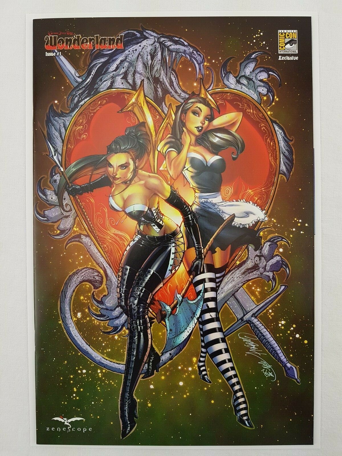 Zenescope Grimm Fairy Tales Wonderland 1 I SDCC San Diego Comic Con Exclusive NM
