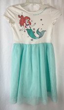Jumping Beans Disney Limited Edition Dress Ariel Little Mermaid w/Tulle, Size 8