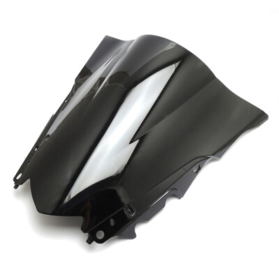 Black Windscreen For Yamaha YZF R25 R3 2014 2015 2016 2017 2018 ABS ...