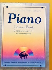 Alfred's Basic Piano Library Lesson Book Complete Level 1 Lesson 1 Sheet Music