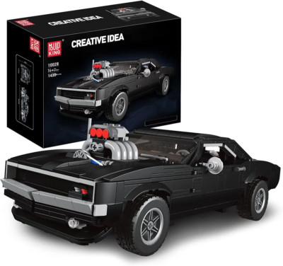 MOULDKING 10028 | CHARGER MUSCLE CAR 1439 Stk. Klemmbausteine Bauset NEU & OVP