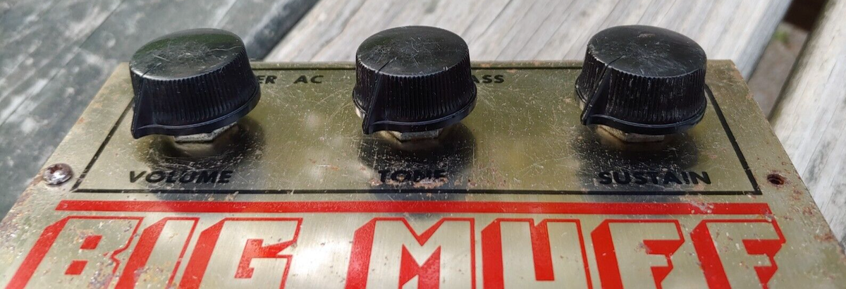 Orig 1979 electro-harmonix BIG MUFF PI (V5) Fuzz Sustain Orig 1979 electro-harmonix BIG MUFF PI (V5) Fuzz Sustain