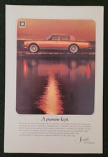 1978 Cadillac Seville Gm Ephemera Vintage 7x10 Print Ad 1970s Garage Man Cave