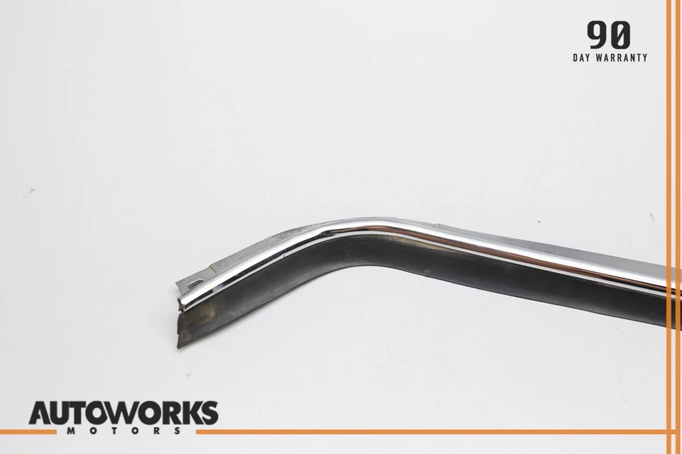 92-96 Jaguar XJS 3 Series tampa de moldura de para-choque dianteiro esquerdo acabamento cromado fabricante de equipamento original - Imagem 2 de 4