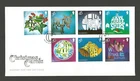 GUERNSEY 2010 CHRISTMAS CAROLS SET on UNADDRESSED OFFICIAL FIRST DAY COVER