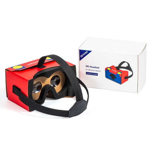 Cardboard VR Headset for Switch VR OLED VR Game Adjustable Head Strap VR Glasses - Picture 10 of 10