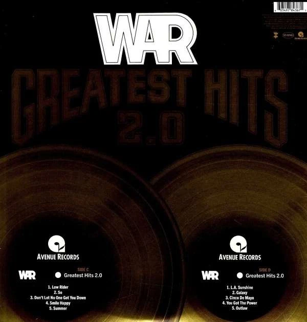 War: Greatest Hits 2.0 - Warner Music  - (Vinyl / Pop (Vinyl)) - Bild 2 von 2