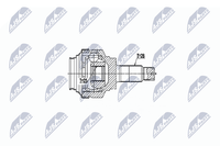 NTY Gelenksatz, Antriebswelle NPZ-BM-017 FüR BMW