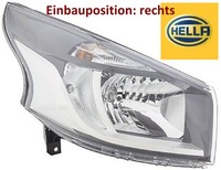 Hella 1LE011410-441 Hauptscheinwerfer Rechts Scheinwerfer FüR Renault