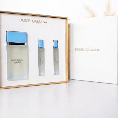 Dolce & Gabbana Light Blue Eau de Toilette  - 100 ml  & 10 ml EDT & 10 ml EDT