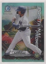 2021 Bowman Positional Promise Aqua Refractor /125 Jasson Dominguez #POS-JD n0j