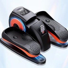 Under Desk Elliptical Machine Leg Exerciser for Seniors with 12 Adjustable Speed