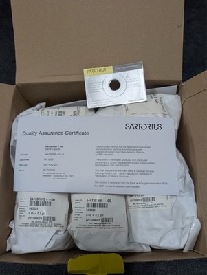Sartorius Sartopore 2 300 Sterile Capsule Filter 0.45+0.2um | BOX OF 5 PES