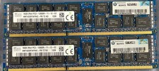 SK Hynix ECC 32 GB DDR3 2x16GB 2Rx4 Server Memory Ram HMT42GR7AFR4C-PB
