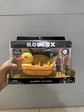 Roblox SharkBite Duck Boat Play Set New In Box W Sharkbite Swimmer