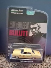 Greenlight Hollywood 1:64 Steve McQueen "Bullitt" 1967 Ford Custom Series 9