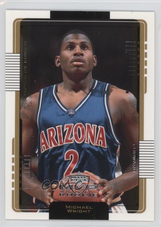 2001-02 Upper Deck MVP Rookie Michael Wright #208 Rookie RC 2u3