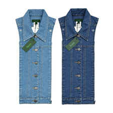NWT BRUNNE Denim Dickey Insert Compatible with VERONICA BEARD Blazer Sz 00-14