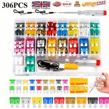 Car Fuse Auto Fuses Spade Fuse Maxi Micro 306 Part Kit With Pullers And Tester